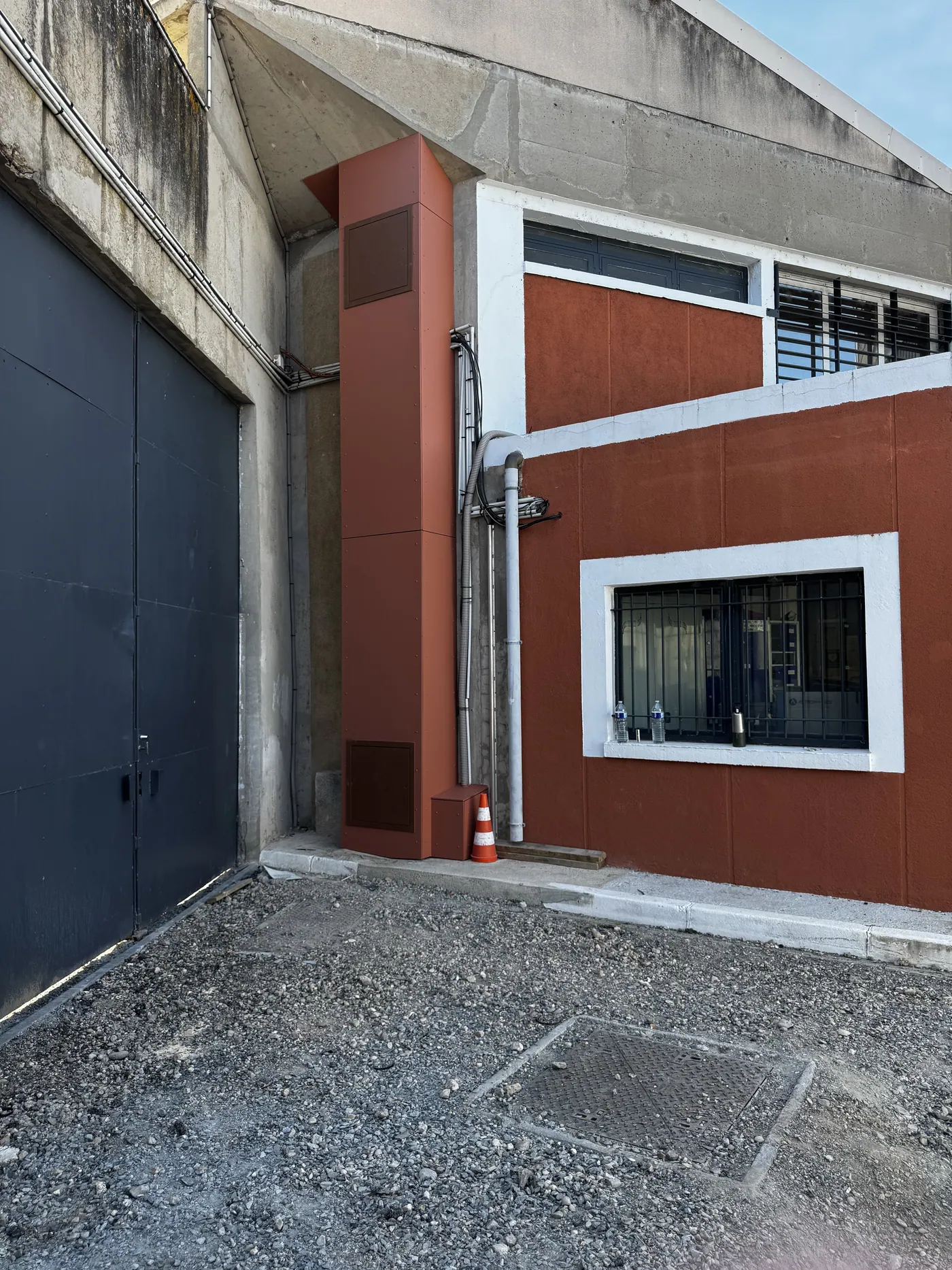 Travaux de façade